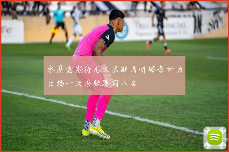 水晶宫期待尤文买断马特塔条件为出场一次或联赛前八名